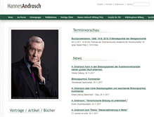 Tablet Screenshot of androsch.com